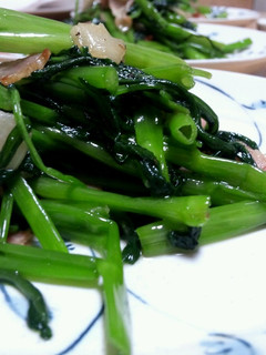 空芯菜のにんにく炒め-レシピのメイン写真