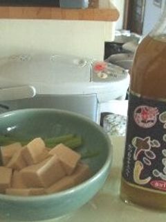 高野豆腐の煮物 (高原大根の葉寄せ)-レシピのメイン写真