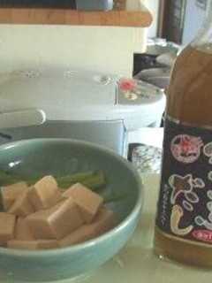 高野豆腐の煮物　(高原大根の葉寄せ）-レシピのメイン写真