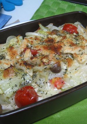 野菜のカマンベールチーズ焼き-レシピのメイン写真