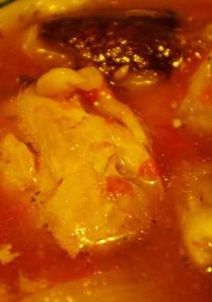 炊飯器で☆彡鶏のトマトスープ煮とゴハン-レシピのメイン写真
