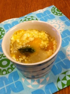 離乳食 かぶとかぼちゃの豆腐そぼろあん-レシピのメイン写真