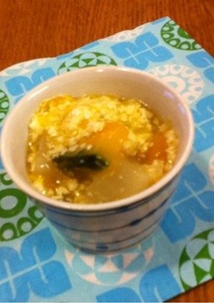 離乳食 かぶとかぼちゃの豆腐そぼろあん-レシピのメイン写真