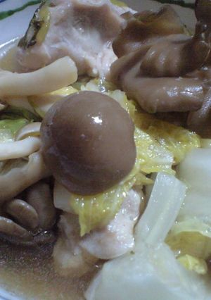 炊飯器で☆彡鶏の白菜スープ煮とゴハン-レシピのメイン写真