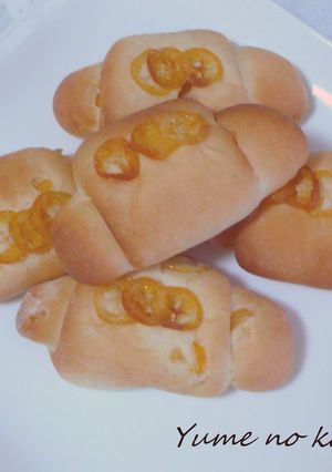 きんかんの砂糖漬けロール-レシピのメイン写真