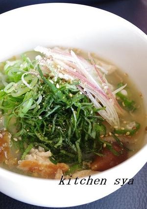 鯖の旨味タップリ冷汁【夏バテに最適♪】-レシピのメイン写真