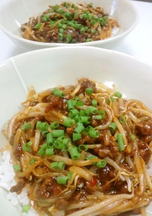 もやしと挽き肉だけ＊簡単あんかけ-レシピのメイン写真