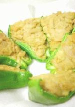 お弁当のおかず～ピーマンのツナ詰め-レシピのメイン写真