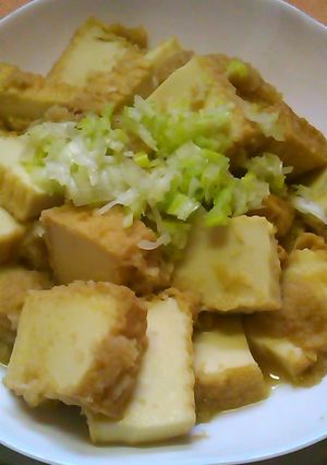 簡単＊フライパンだけで揚げ出し豆腐-レシピのメイン写真
