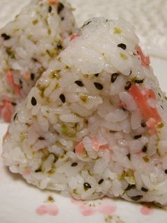 紅生姜と青海苔のおにぎり-レシピのメイン写真