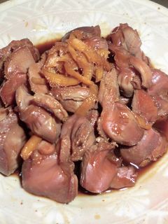 砂肝の生姜煮-レシピのメイン写真