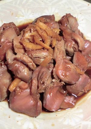 砂肝の生姜煮-レシピのメイン写真