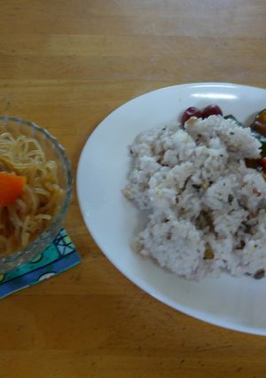 夏野菜カレーと肉じゃが-レシピのメイン写真