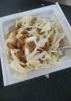 具がﾎﾟﾛﾎﾟﾛ落ちない☆納豆トースト☆-レシピのメイン写真