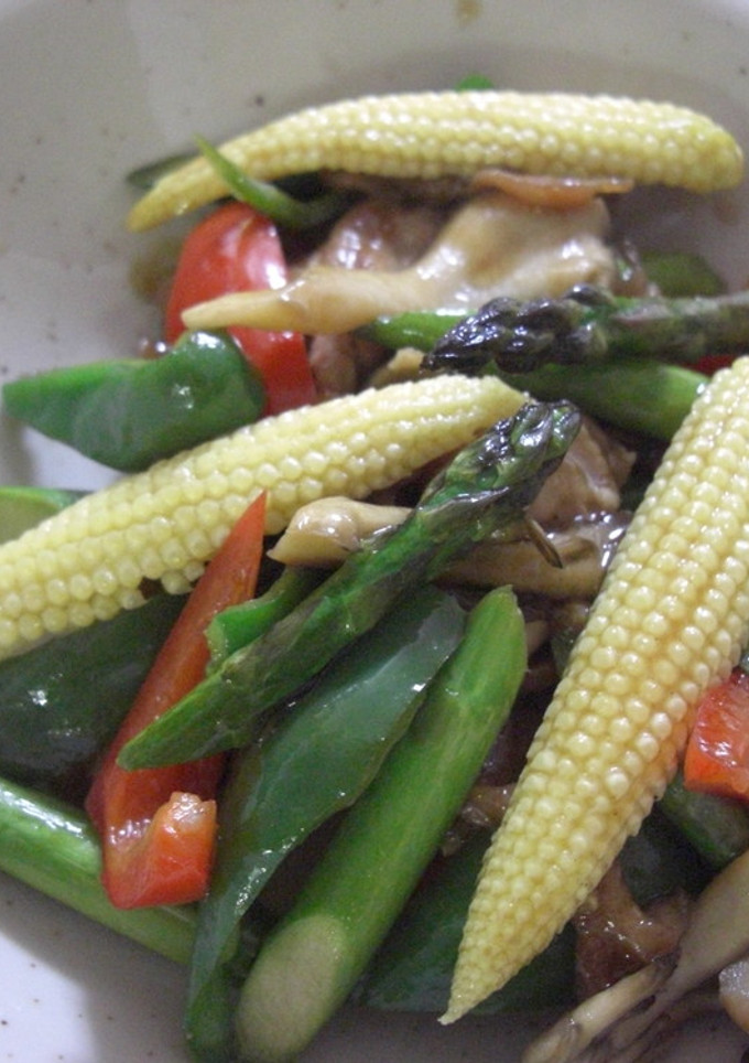 いろどり夏野菜の中華炒め-レシピのメイン写真