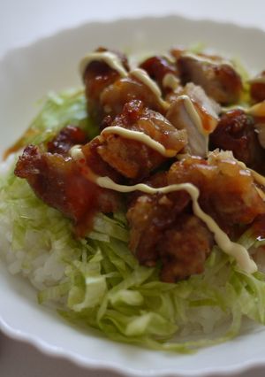 *＊アジアンカフェ　鶏から丼＊*-レシピのメイン写真