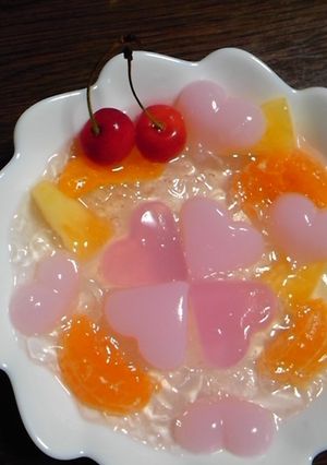 フルーツと寒天入りサイダーゼリー-レシピのメイン写真