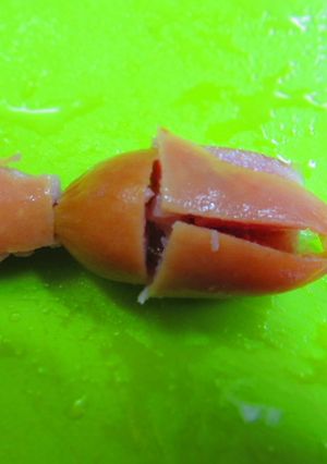 ウインナー１本で簡単カブト虫(♥ゝω◕)-レシピのメイン写真