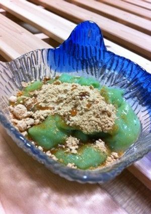 ☆ヘルシー抹茶ミルクもち☆-レシピのメイン写真