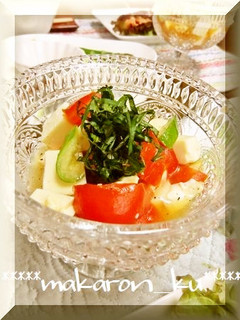 簡単♪豆腐トマトきゅうりさっぱりサラダ☆-レシピのメイン写真