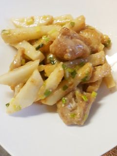 鶏肉と長芋のねぎマヨポン-レシピのメイン写真