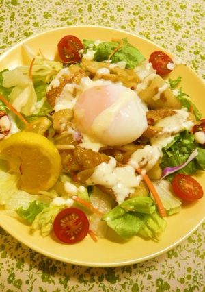 シーザーサラダ風ちくわ南蛮-レシピのメイン写真