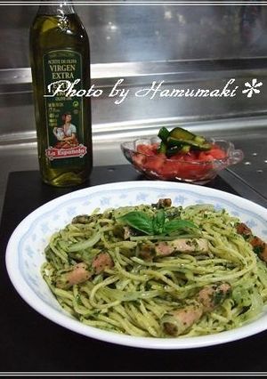 手作りバジルソースdeバジルパスタ♪-レシピのメイン写真