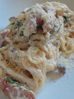 カルボナーラ風パスタ。-レシピのメイン写真