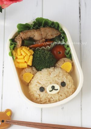 簡単キャラ弁＊リラックマおにぎり♪-レシピのメイン写真