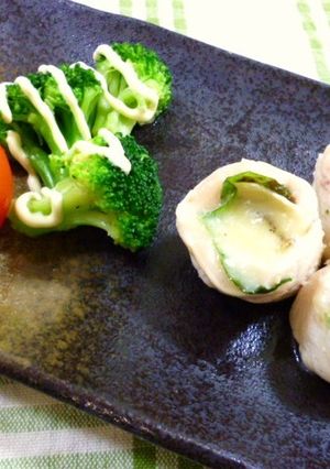 カマンベールのささみロールっ♪-レシピのメイン写真