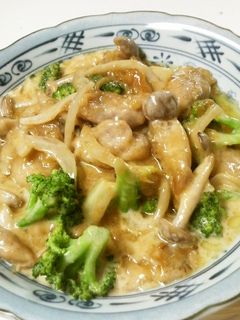 鶏肉とブロッコリーのオイマヨワサビ炒め☆-レシピのメイン写真