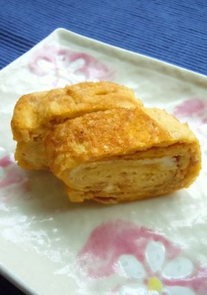 余ったツナマヨで★ツナマヨ入り卵焼き-レシピのメイン写真