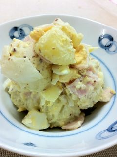ハムと卵のポテトサラダ♪-レシピのメイン写真