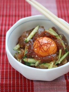 焼き肉のタレで!簡単!お魚ユッケ-レシピのメイン写真