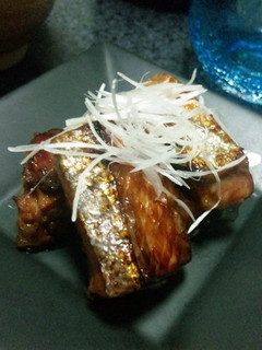 鮭ハラス~にんにく醤油漬-レシピのメイン写真
