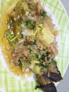 焼きナスの甘酢たれがけ-レシピのメイン写真