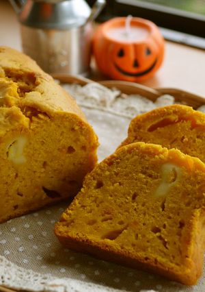 ＊かぼちゃの煮物でパウンドケーキ＊-レシピのメイン写真