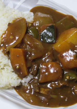 酸味がきいた夏カレー～サルサソース入りで-レシピのメイン写真