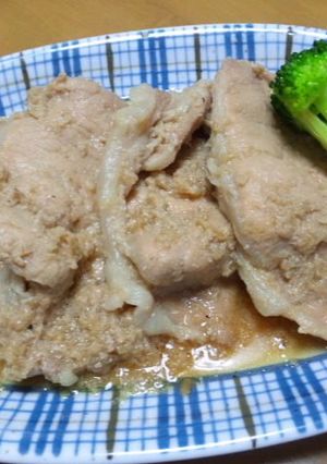 レンジで簡単♫豚肉のオニオンソース煮-レシピのメイン写真