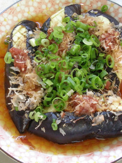 我が家の夏の定番!茄子の梅肉のせ☆-レシピのメイン写真