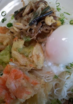 具だくさん、素麺-レシピのメイン写真