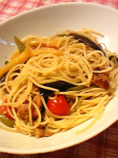 夏野菜パスタ-レシピのメイン写真