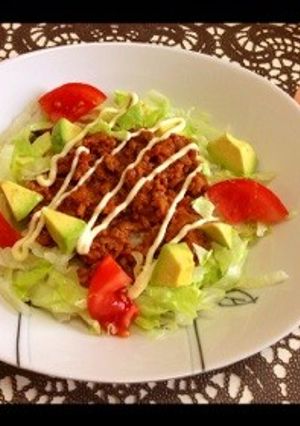 スパイシー☆タコライス-レシピのメイン写真