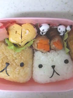 カピバラさん ☆簡単おにぎりのキャラ弁-レシピのメイン写真