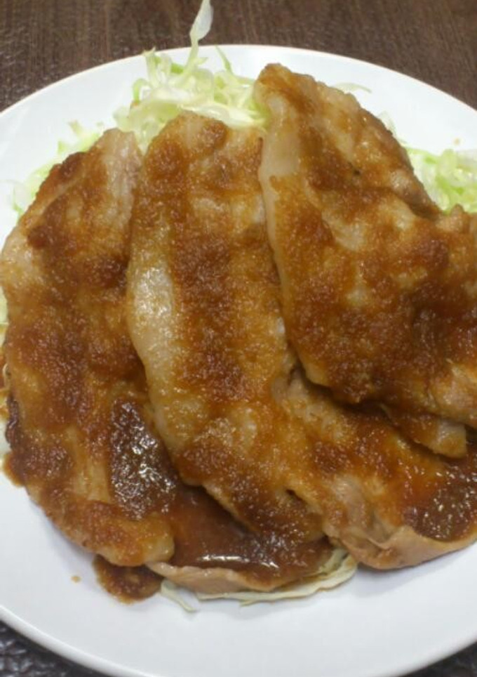 食べるたれ♪なうちのしょうが焼き(^^)-レシピのメイン写真