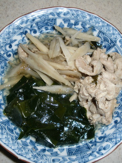 豚肉とごぼうの沢煮-レシピのメイン写真