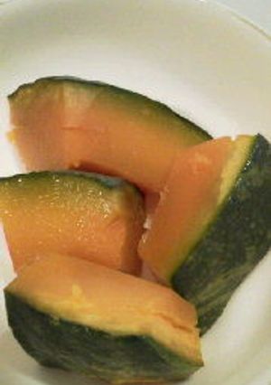 レンジで５分　かぼちゃの煮物-レシピのメイン写真