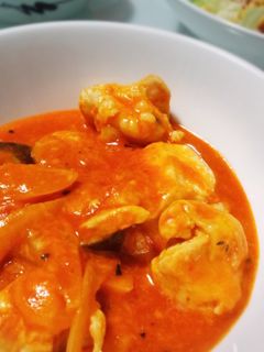 鶏肉のトマト煮込み-レシピのメイン写真