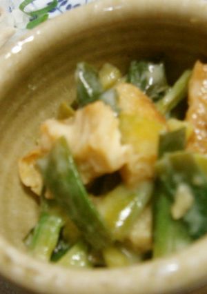 料理屋の祖父直伝〜葱とうすあげのぬた〜-レシピのメイン写真