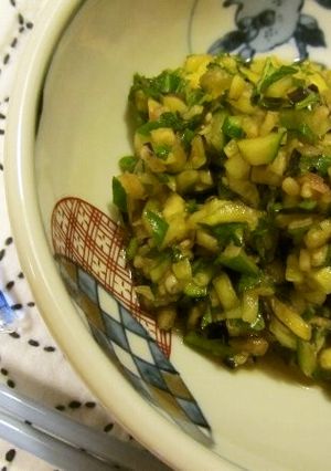 夏の薬味たっぷり☆山形の「だし」-レシピのメイン写真